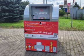 Pojemnik na duże elektro śmieci w Gostyniu-10479