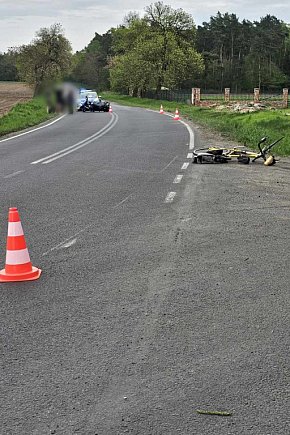 Wypadek na trasie Dzięczyna - Karzec-13036