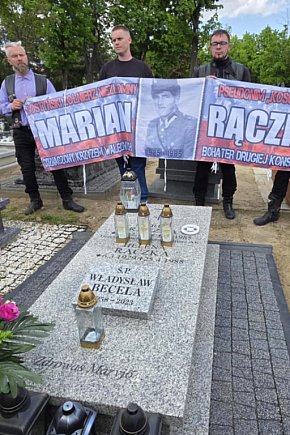 Uroczystości upamiętniające Mariana Rączkę w Gostyniu-13077