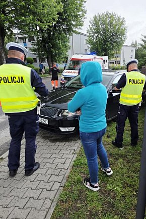Zderzenie dwóch samochodów na skrzyżowaniu w Gostyniu-13215