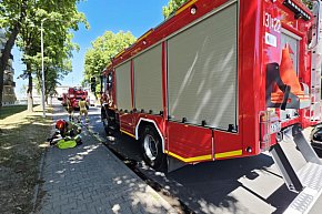 Interwencja strażaków na gostyńskim osiedlu-13286