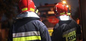 Zastępy strażaków interweniowały nad ranem w Szelejewie
