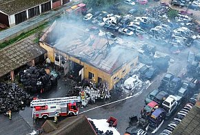 Straty po pożarze w Czarkowie są ogromne! Sprawą zajął się biegły sądowy-71900