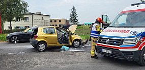 Kolejne wypadek na drogach naszego powiatu...