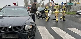 Czternastolatka doprowadziła do zderzenia z BMW