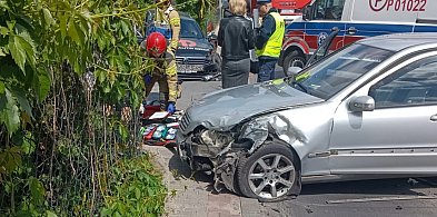 Spowodował wypadek i rozbił trzy auta. Sam trafił do szpitala. To mieszkaniec...-79264