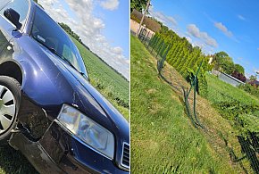 Audi w rowie, ogrodzenie zdemolowane, a 34-latka stanie teraz przed sądem-79382
