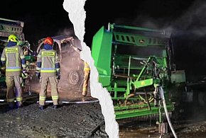 Nocny pożar w gminie Piaski! Strażacy zdołali go ugasić, ale straty są ogromne-79432