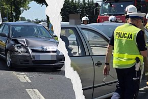 Kąkolewo. Karambol na DK12. Dwa auta na gostyńskich tablicach rejestracyjnych-80268