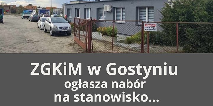 ZGKiM w Gostyniu ogłasza nabór na stanowisko urzędnicze-80617
