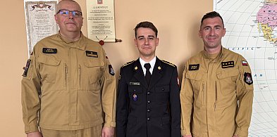 Z dyplomem w ręku prosto do służby. Nowa twarz w gostyńskiej straży ...-80700