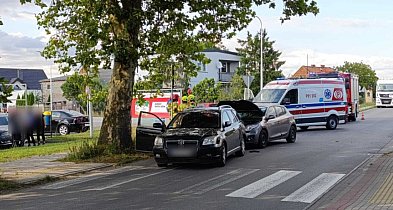 Dziecko i matka w szpitalu. Wszystko działo się w rejonie stacji paliw-81156