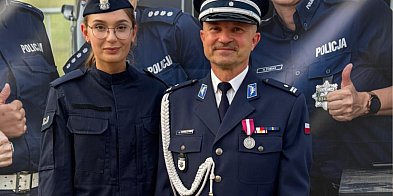 Olga i Kacper złożyli ślubowanie, a ich koledzy wrócili z medalami i awansami-81234