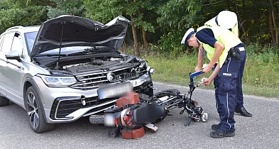 Zapłacił najwyższą cenę... Nie żyje 36-letni motorowerzysta-81285