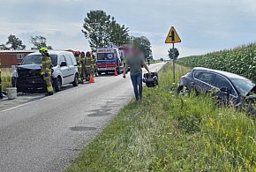 Jechała z dwójką małych dzieci... Jej auto zostało nagle zepchnięte do rowu-81545