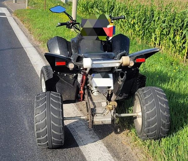 Urządził sobie rajd quadem po rynku. Okazało się, że był kompletnie pijany-81834