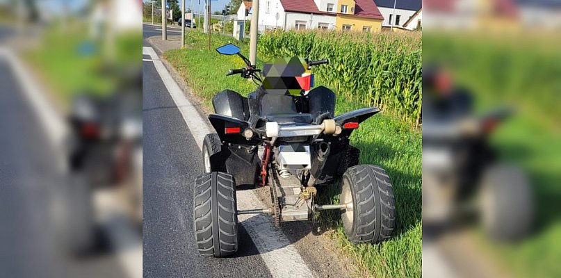 Urządził sobie rajd quadem po rynku. Okazało się, że był kompletnie pijany - 81834