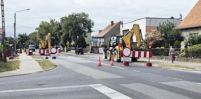 Na główną drogę Gostynia wjechał dziś ciężki sprzęt. Do końca sierpnia będzie...-81993