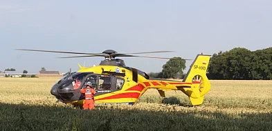 Kobieta w 9. miesiącu ciąży potrzebowała pilnej pomocy! Wezwano LPR-82027