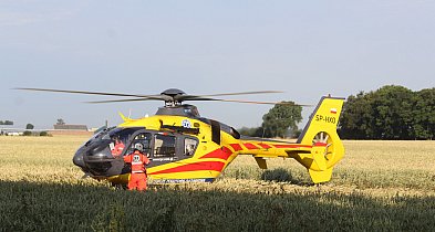Kobieta w 9. miesiącu ciąży potrzebowała pilnej pomocy! Wezwano LPR-82027