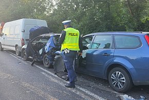 Gostyński kierowca sprawcą wypadku pod Śremem! Jedna osoba w szpitalu-82056