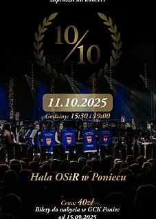 Koncert Jubileuszowy „10/10”