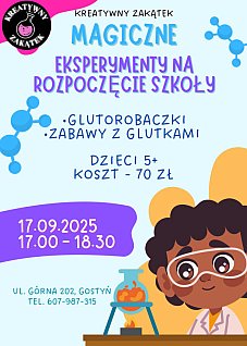 Magiczne eksperymenty na rozpoczęcie szkoły