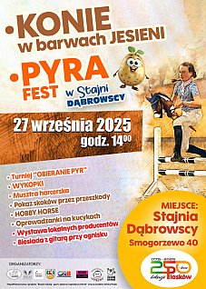 Konie w barwach jesieni i Pyra Fest