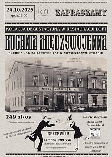 Kolacja degustacyjna „Kuchnia międzywojenna”