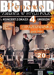 Koncert z okazji 4. urodzin Big Band Pępowo