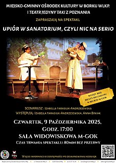 Spektakl Upiór w sanatorium, czyli nic na serio