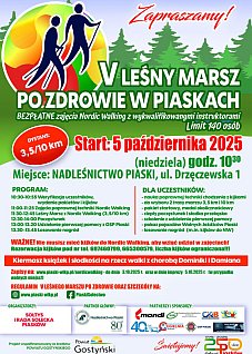 V Leśny Marsz po Zdrowie w Piaskach