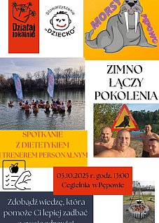 Zimno łączy pokolenia w Pępowie