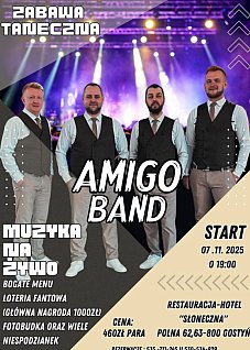 Zabawa taneczna z zespołem Amigo Band