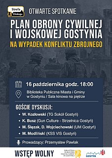Plan obrony Gostynia - spotkanie otwarte