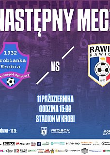 Krobnianka Krobia zmierzy się z Rawią Rawicz