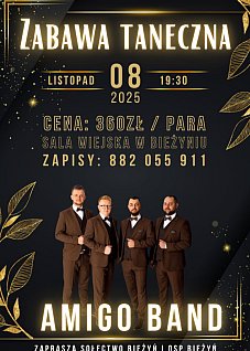 Zabawa taneczna z zespołem Amigo Band
