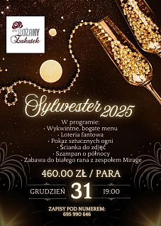 Sylwester 2025 w Różanym Zakątku