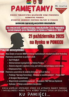 W hołdzie rozstrzelanym mieszkańcom