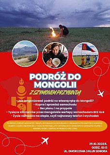 Podróż do Mongolii z Szymonem Przybyłą