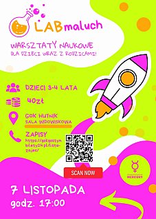 LABmaluch – warsztaty naukowe dla najmłodszych
