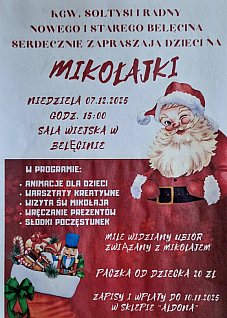 Mikołajki w Belęcinie