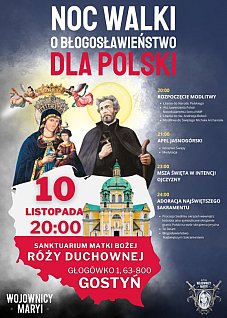 Noc walki o błogosławieństwo dla Polski