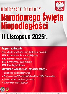 Uroczyste Obchody Narodowego Święta Niepodległości