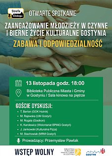 Strefa Dialogu. Młodzież o kulturze i odpowiedzialności