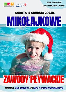 Mikołajkowe Zawody Pływackie w Gostyniu