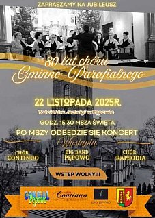 80 lat chóru Gminno-Parafialnego