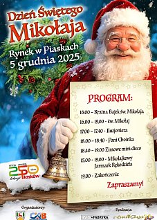 Dzień Świętego Mikołaja — Piaski 2025