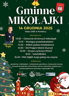 Gminne Mikołajki w Poniecu