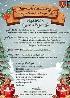 Jarmark świąteczny „Magia Świąt w Pogorzeli”